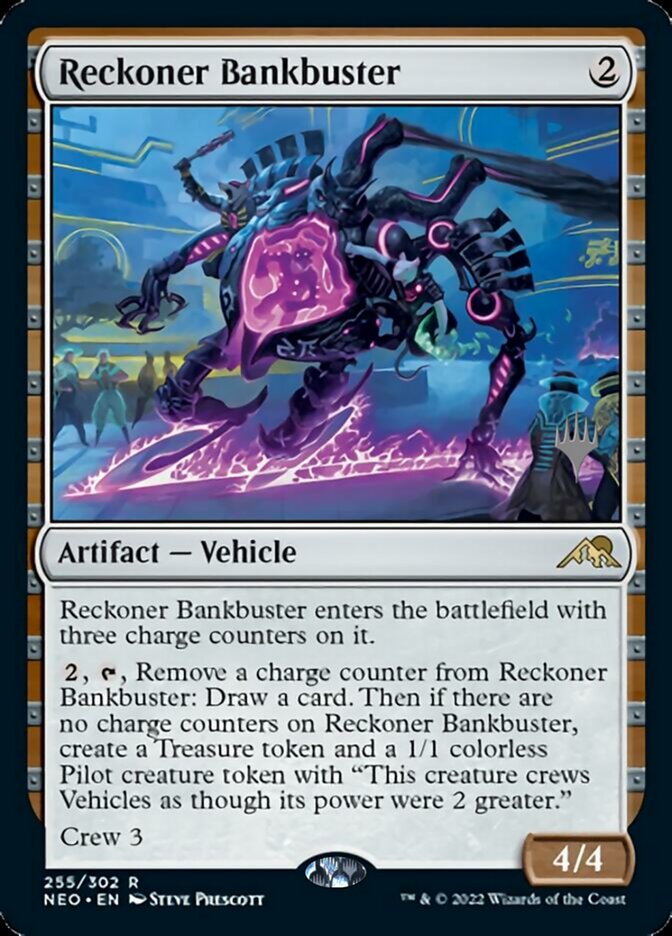 Reckoner Bankbuster (Promo Pack) [Kamigawa: Neon Dynasty Promos] | Devastation Store
