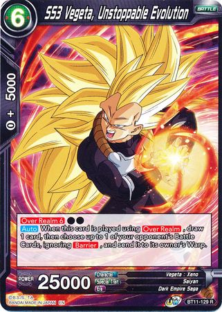 SS3 Vegeta, Unstoppable Evolution [BT11-129] | Devastation Store