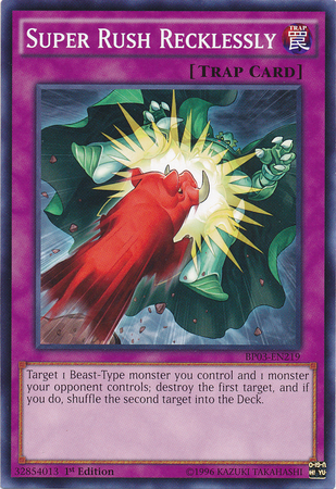 Super Rush Recklessly [BP03-EN219] Common | Devastation Store