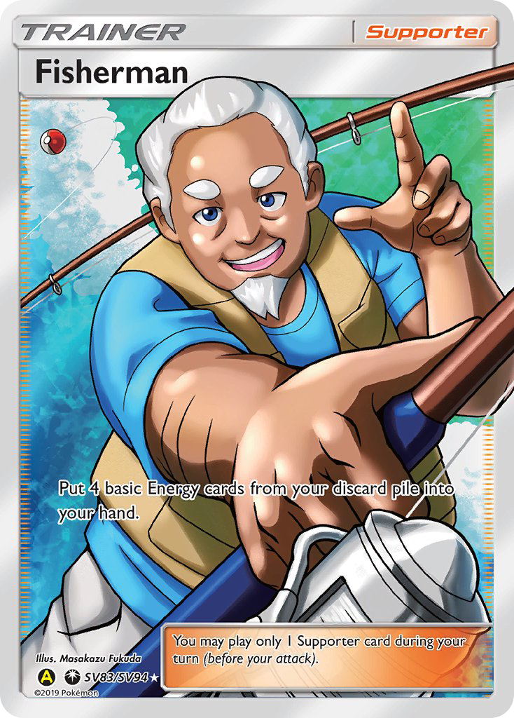 Fisherman (SV83/SV94) [Sun & Moon: Hidden Fates - Shiny Vault] | Devastation Store
