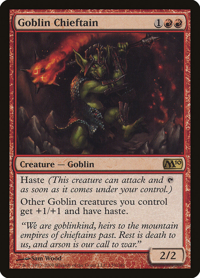 Goblin Chieftain [Magic 2010] | Devastation Store