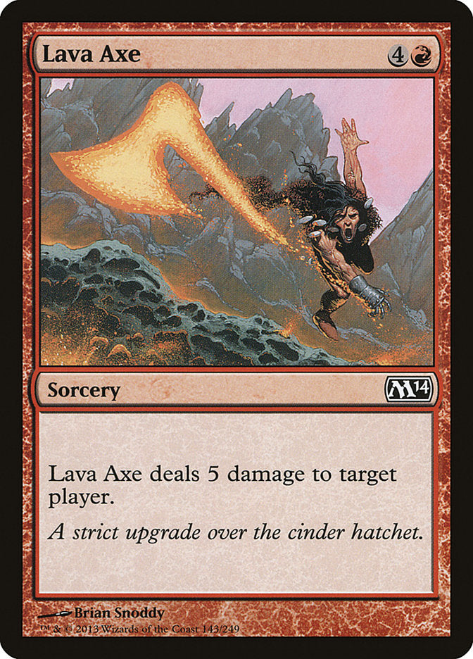 Lava Axe [Magic 2014] - Devastation Store | Devastation Store