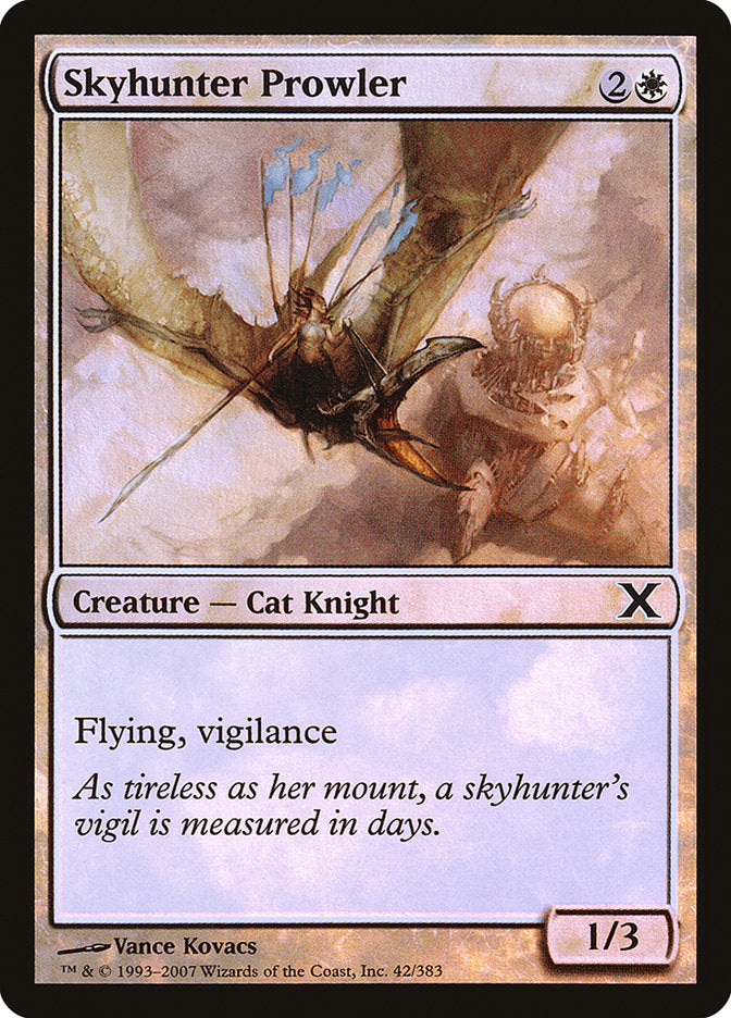 Skyhunter Prowler (Premium Foil) [Tenth Edition] | Devastation Store