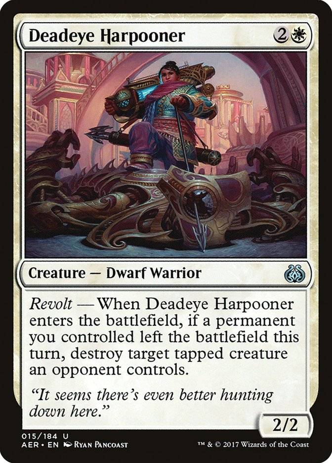 Deadeye Harpooner [Aether Revolt] | Devastation Store