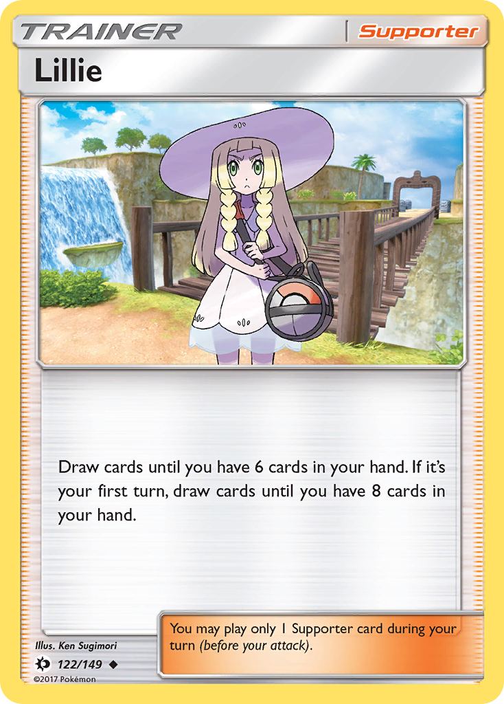 Lillie (122/149) [Sun & Moon: Base Set] | Devastation Store