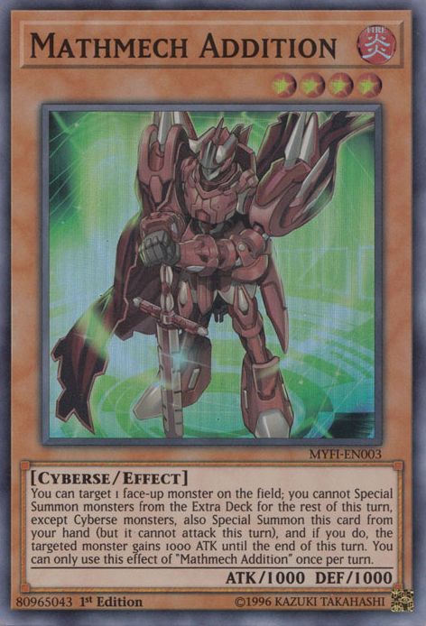 Mathmech Addition [MYFI-EN003] Super Rare | Devastation Store