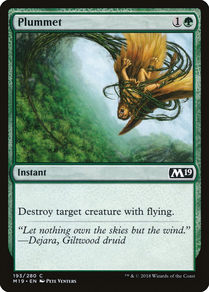 Plummet [Core Set 2019] - Devastation Store | Devastation Store