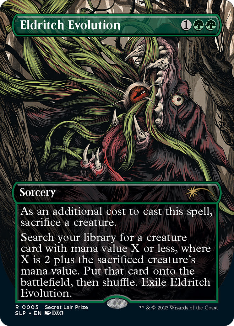 Eldritch Evolution (Borderless) [Secret Lair Showdown] | Devastation Store