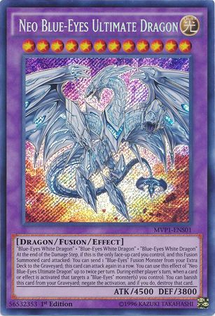 Neo Blue-Eyes Ultimate Dragon [MVP1-ENS01] Secret Rare | Devastation Store