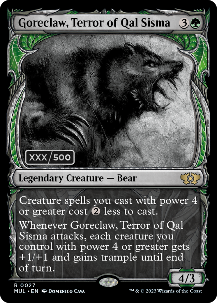 Goreclaw, Terror of Qal Sisma (Serialized) [Multiverse Legends] | Devastation Store