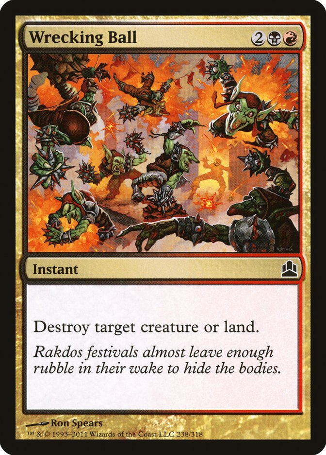 Wrecking Ball [Commander 2011] | Devastation Store