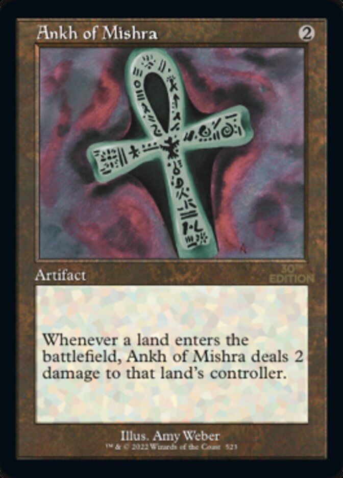 Ankh of Mishra (Retro) [30th Anniversary Edition] | Devastation Store