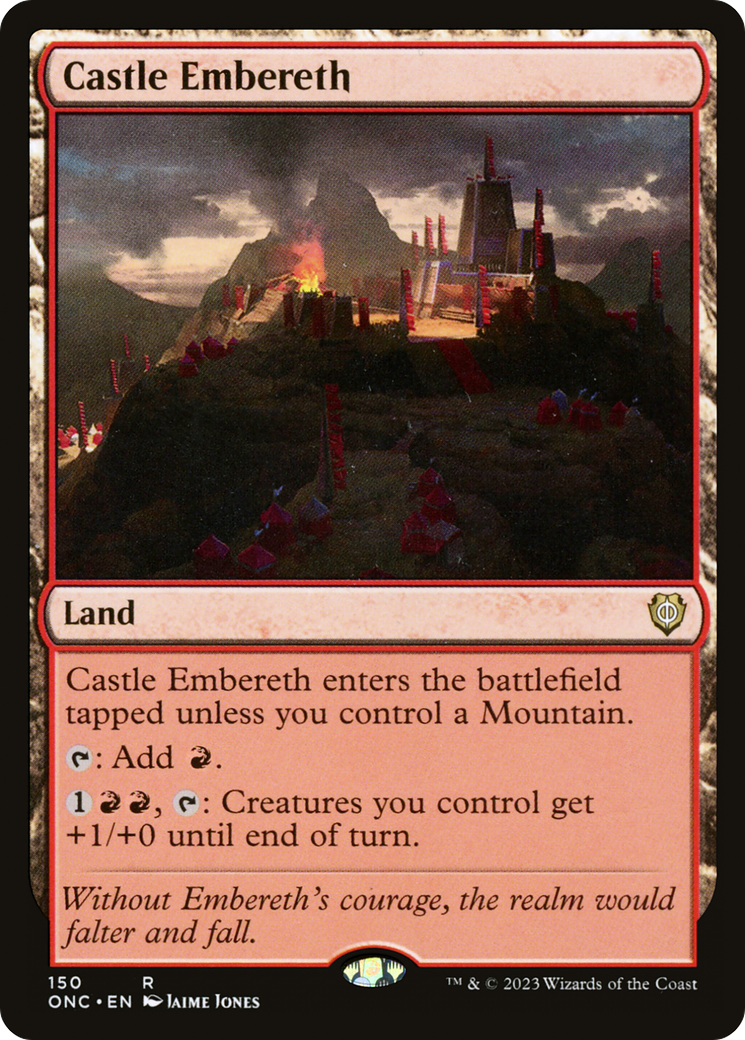 Castle Embereth [Phyrexia: All Will Be One Commander] | Devastation Store