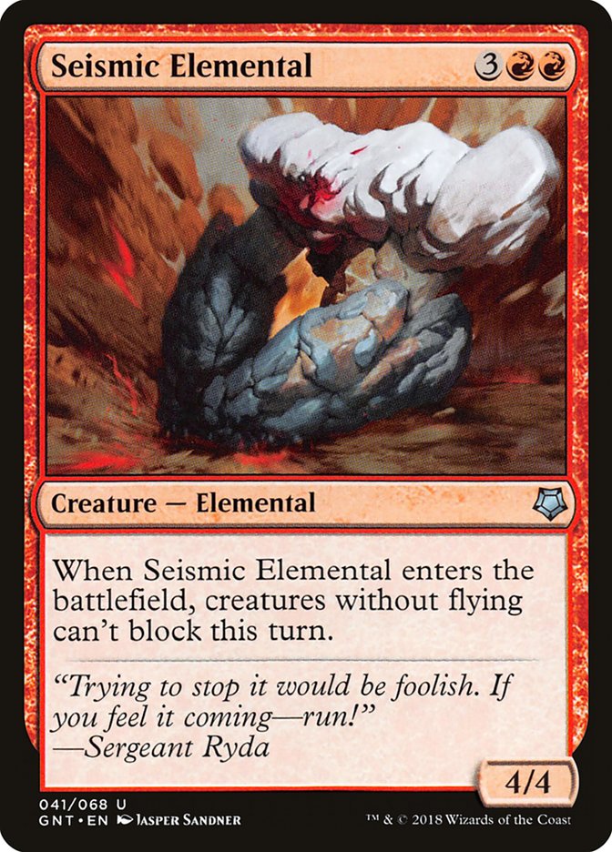 Seismic Elemental [Game Night] | Devastation Store