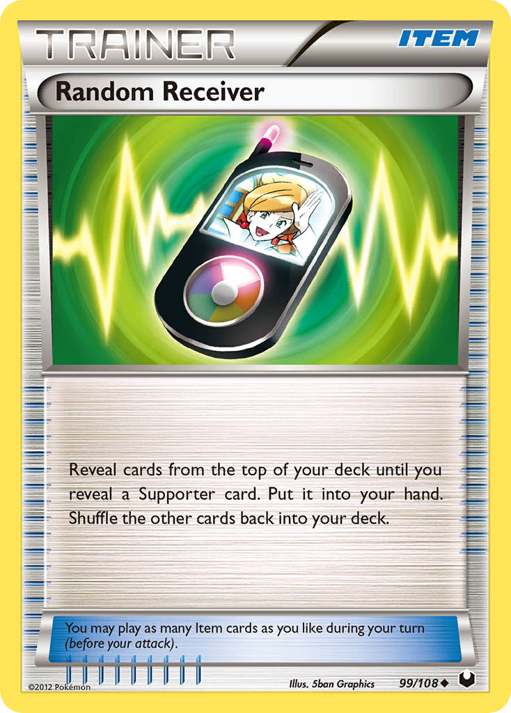 Random Receiver (99/108) [Black & White: Dark Explorers] | Devastation Store