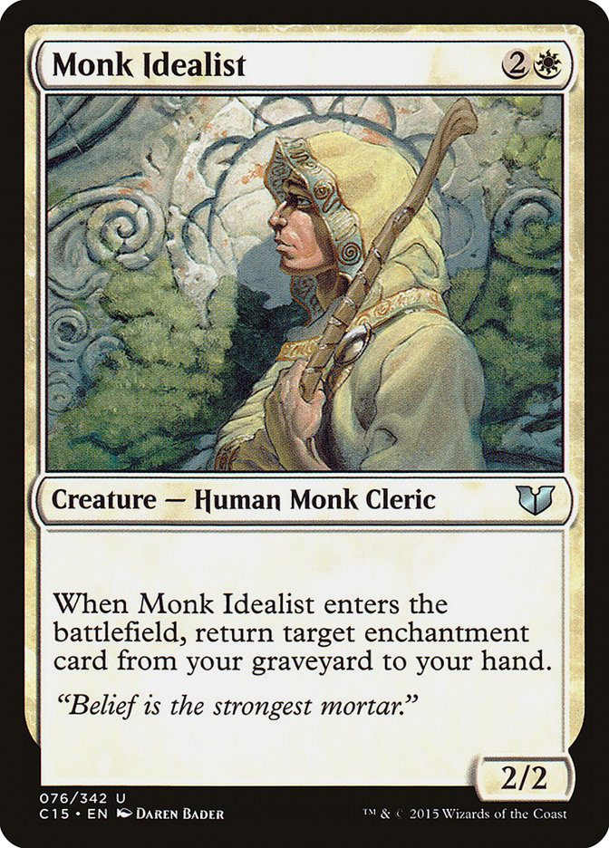 Monk Idealist [Commander 2015] - Devastation Store | Devastation Store