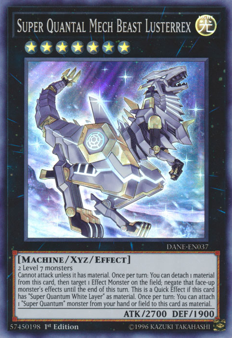 Super Quantal Mech Beast Lusterrex [DANE-EN037] Super Rare | Devastation Store