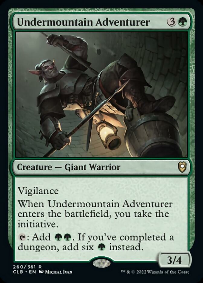 Undermountain Adventurer [Commander Legends: Battle for Baldur's Gate] | Devastation Store