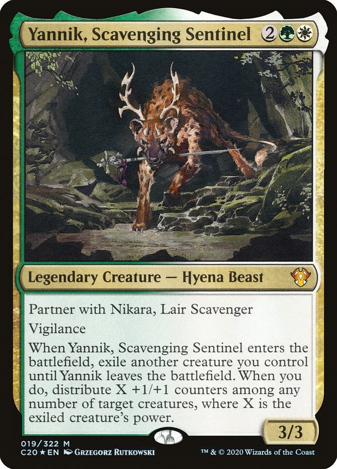 Yannik, Scavenging Sentinel [Commander 2020] | Devastation Store