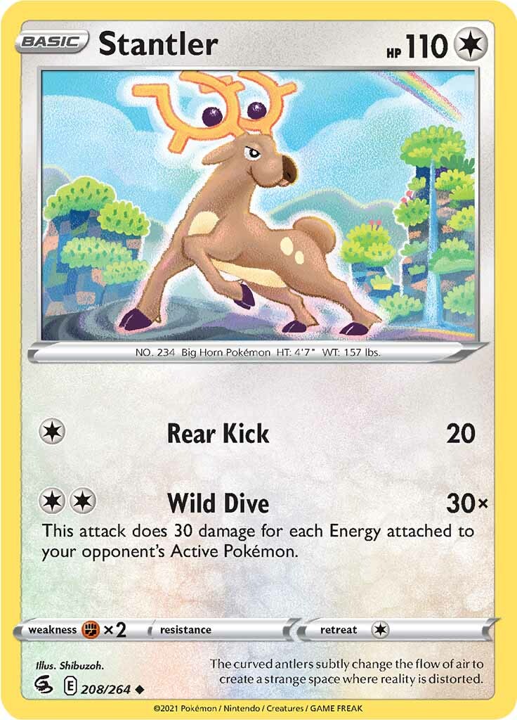 Stantler (208/264) [Sword & Shield: Fusion Strike] | Devastation Store