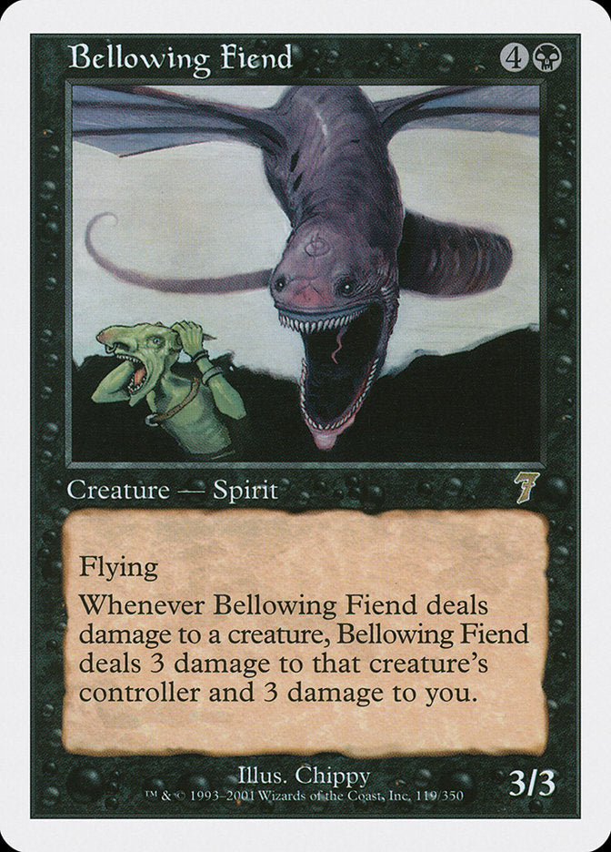 Bellowing Fiend [Seventh Edition] - Devastation Store | Devastation Store