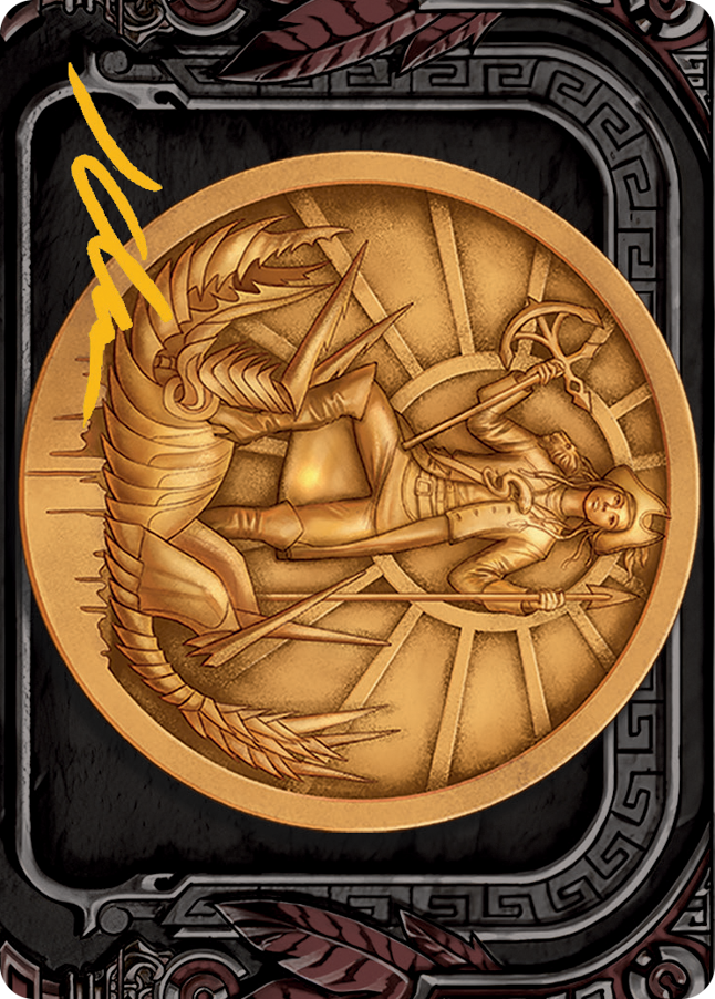 Captain Lannery Storm Art Card (Gold-Stamped Signature) [March of the Machine Art Series] | Devastation Store