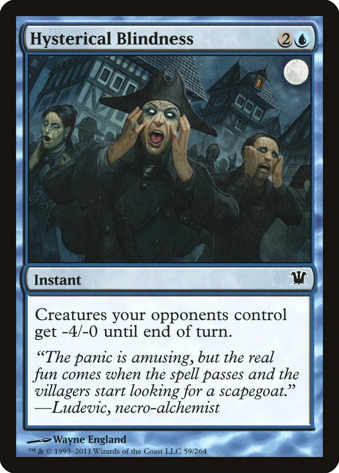 Hysterical Blindness [Innistrad] - Devastation Store | Devastation Store