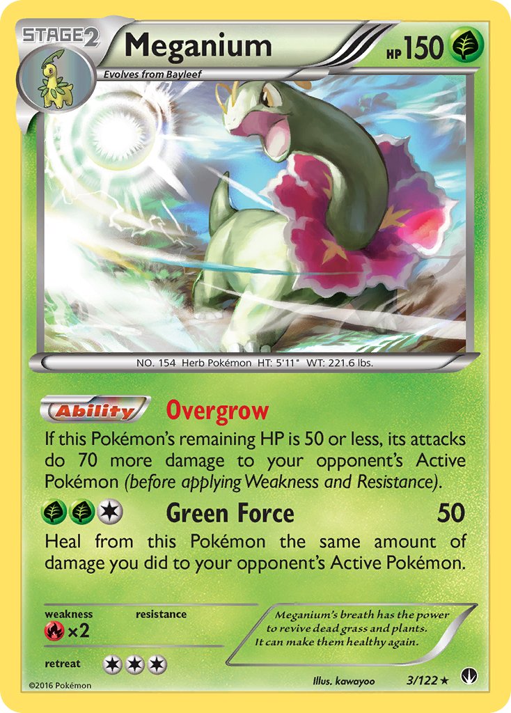 Meganium (3/122) [XY: BREAKpoint] | Devastation Store