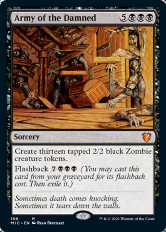 Army of the Damned [Innistrad: Midnight Hunt Commander] | Devastation Store