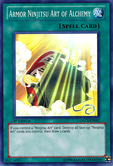 Armor Ninjitsu Art of Alchemy [ORCS-EN051] Super Rare | Devastation Store