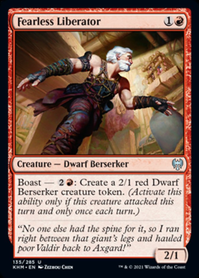 Fearless Liberator [Kaldheim] | Devastation Store