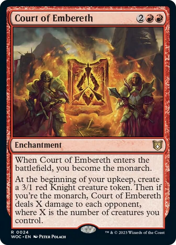 Court of Embereth [Wilds of Eldraine Commander] | Devastation Store