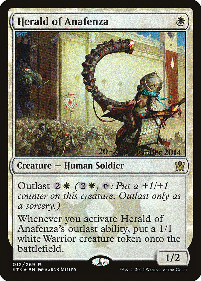 Herald of Anafenza  [Khans of Tarkir Prerelease Promos] - Devastation Store | Devastation Store