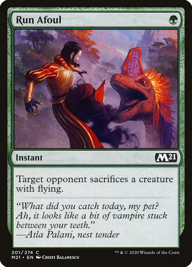 Run Afoul [Core Set 2021] | Devastation Store