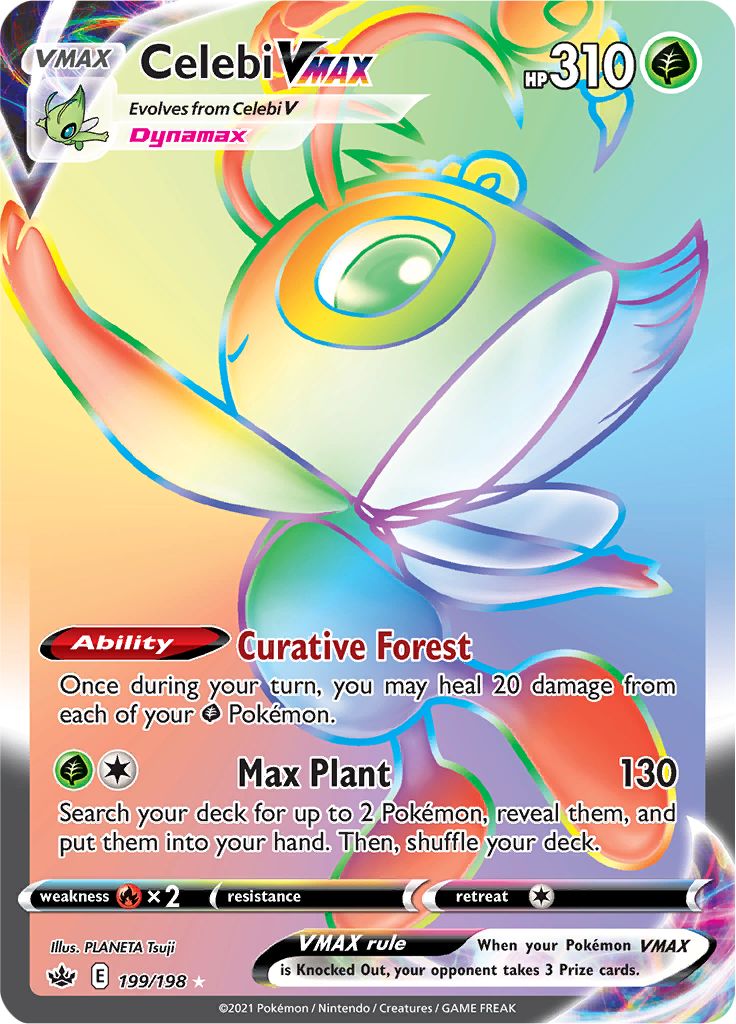 Celebi VMAX (199/198) [Sword & Shield: Chilling Reign] | Devastation Store