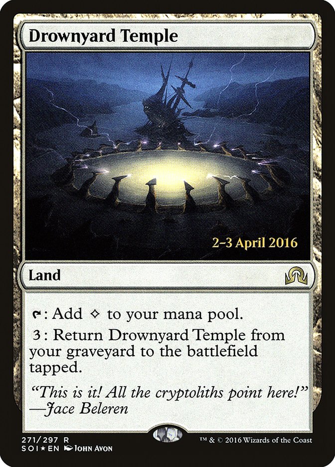 Drownyard Temple [Shadows over Innistrad Prerelease Promos] | Devastation Store