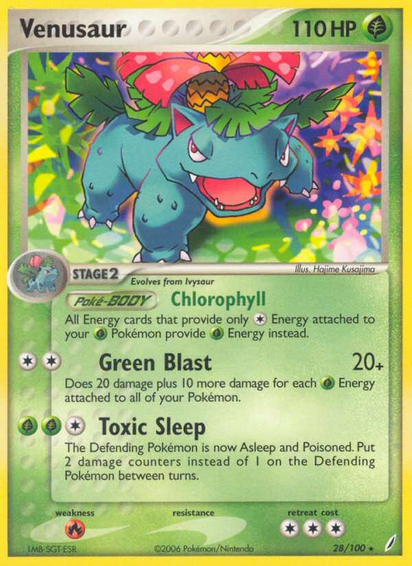 Venusaur (28/100) [EX: Crystal Guardians] | Devastation Store