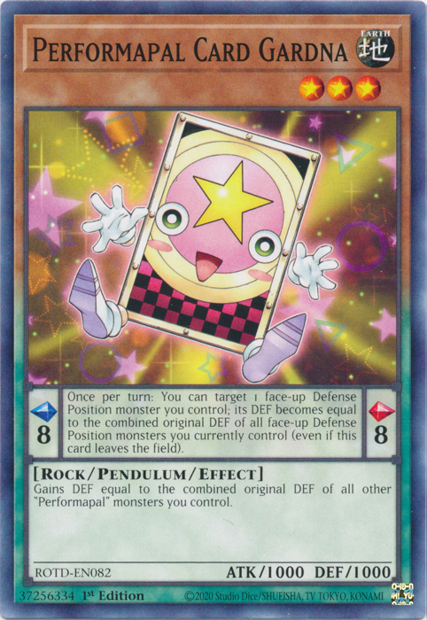 Performapal Card Gardna [ROTD-EN082] Common | Devastation Store