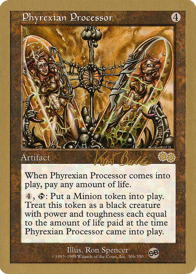 Phyrexian Processor (Kai Budde) (SB) [World Championship Decks 1999] | Devastation Store