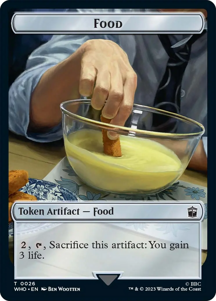 Food Token [Doctor Who Tokens] | Devastation Store