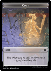 Copy // Dinosaur Double-Sided Token [The Lost Caverns of Ixalan Commander Tokens] | Devastation Store