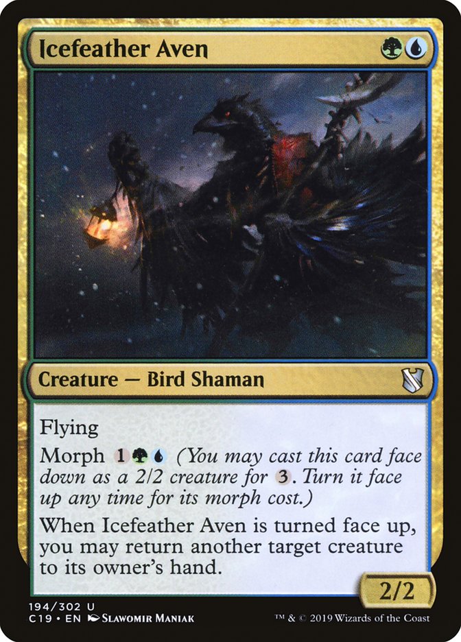 Icefeather Aven [Commander 2019] | Devastation Store