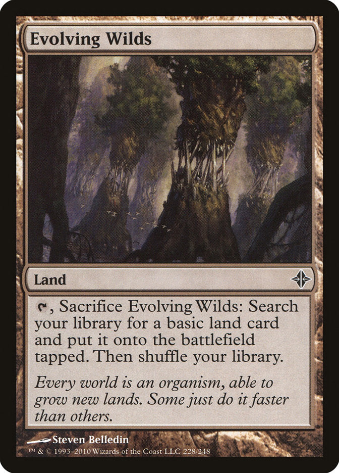 Evolving Wilds [Rise of the Eldrazi] | Devastation Store