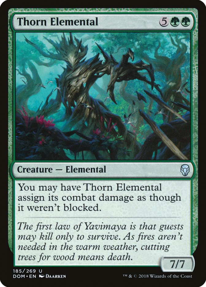 Thorn Elemental [Dominaria] | Devastation Store