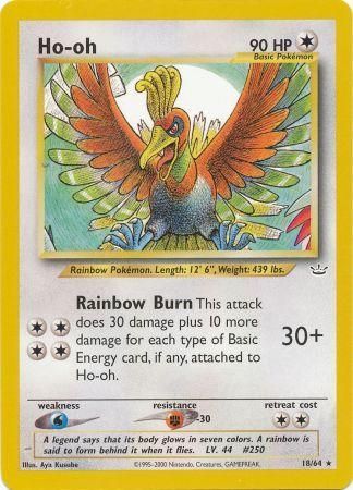 Ho-oh (18/64) [Neo Revelation Unlimited] | Devastation Store