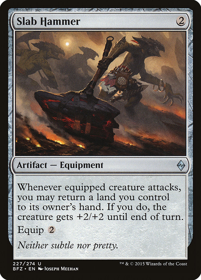 Slab Hammer [Battle for Zendikar] - Devastation Store | Devastation Store