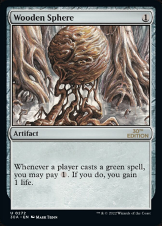 Wooden Sphere [30th Anniversary Edition] | Devastation Store