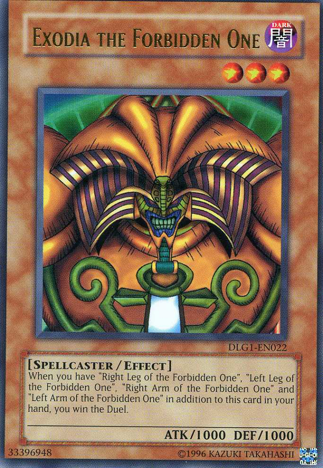 Exodia the Forbidden One [DLG1-EN022] Ultra Rare | Devastation Store