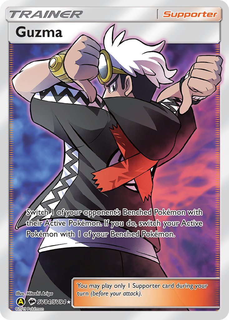 Guzma (SV84/SV94) [Sun & Moon: Hidden Fates - Shiny Vault] | Devastation Store
