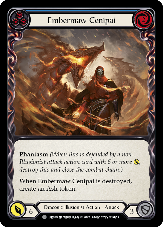 Embermaw Cenipai (Blue) [UPR029] (Uprising) | Devastation Store